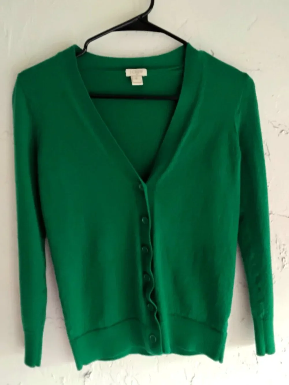 Women’s J Crew 100% Merino Wool  Button Down Cardigan Size Small